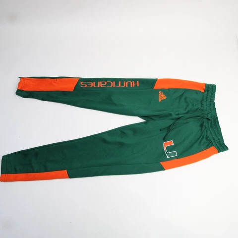 Miami Hurricanes adidas Athletic Pants Women's Green/Orange New Cover