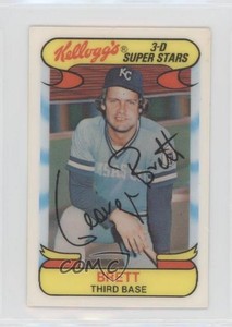 1978 Kellogg's 3-D Super Stars George Brett #6 HOF