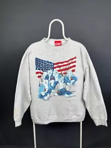 Vintage Coca Cola 1996 Eisbär Sweatshirt USA Größe L - Bild 1 von 9