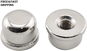 1/2 Inch Tall Lamp Finial Tapped 1/4-27 Knob Lamp Accessories for Lamp Shade - Picture 1 of 5