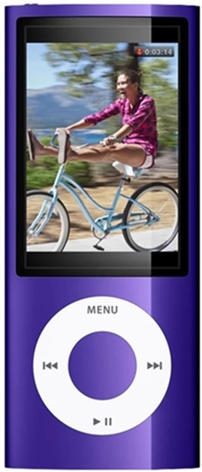 Apple iPod Nano 5th Generation Gen 8GB Purple - MP3 MP4 Music Player Bundle - Image 1 of 1