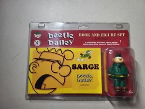 Dark Horse Comics 2000 Beetle Bailey Book And Figure Set Sarge NEW Free Ship. - Picture 1 of 2