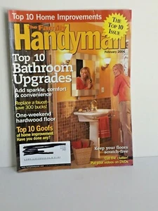 February 2006 The Family Handyman Top 10 Bathroom Upgrades Replace a faucet - Foto 1 di 8