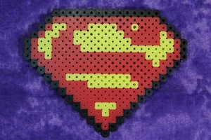 Superman - logotipo - imán o montaña rusa - Imagen 1 de 2