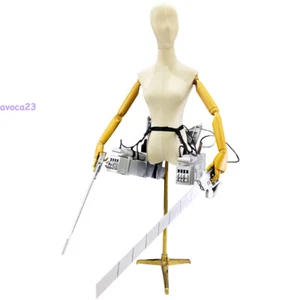 Attack on Titan 3D Maneuver Gear Sets DIY Wearable with PVC Blade Cosplay Props - Picture 1 of 11