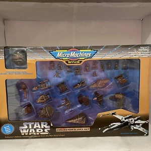 Vintage 1995 Micro Macinines Star Wars Collectors Gift Set NIB Bronze Finish - Bild 1 von 16