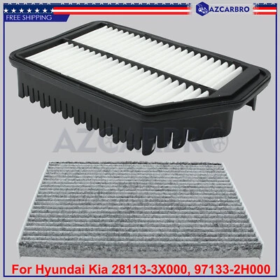 Filtro de aire de motor y cabina para Kia 2014-2018 Forte Forte5 Kia 2014-2017 Rondo Foto 1 de 4
