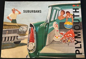 Vintage 1957 Plymouth Suburbans Automobile Auto Car Product Line Sales Brochure - Picture 1 of 5