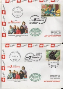 4 x Luftschiffpost Österreich   bunte Mischung (5) - Picture 1 of 2