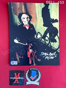 Tobin Bell Jigsaw Saw autografato firmato 8x10 foto Beckett COA horror - Foto 1 di 7