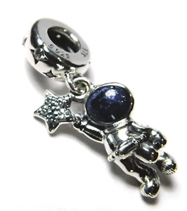 Authentic Pandora Charm, Astronaut in the Galaxy Dangle, #790030C01 - Picture 1 of 5