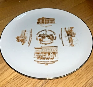 Rara TARGA COMMEMORATIVA CENTENARIO COLORADO GLENWOOD SPRINGS 1985 # 9 di 100 - Foto 1 di 9