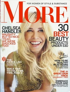 Chelsea Handler More Magazine May 2012 Anna Quindlen 55 Fierce Women - Picture 1 of 1