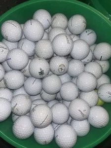 100 Titleist Prov1 And Prov1x Mix AAA - AAAA Golf Balls Mixed Package - Picture 1 of 7
