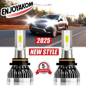 LED Headlight Bulb Conversion Low Beam Kit For Jeep Grand Cherokee 1999-2010 - Picture 1 of 11