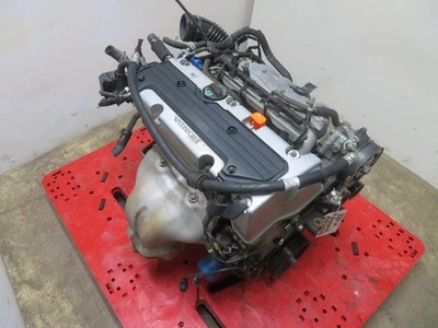 Honda Accord Element K24A 2003-2007 motor iVTEC 2,4 L JDM K24A motor K24A4 Foto 1 de 4