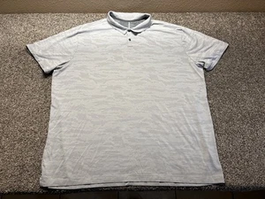 Nike Poloshirt Herren 4XL grau Camouflage Dri-Fit Wellen Jacquard sportlich Golf AA1852 - Bild 1 von 9