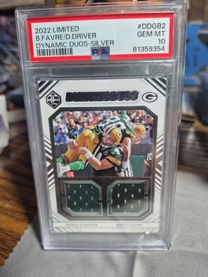 Limited Brett Favre Donald Driver Dynamic Duos 2022 10/75 Foto 1 de 2