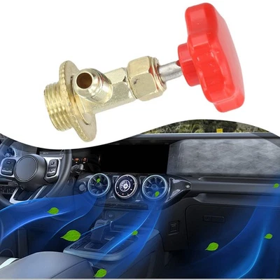 Practical Dispensing Valve Bottle Opener For R134a Metal+Plastic 1/4 SAE - Image 1 of 4