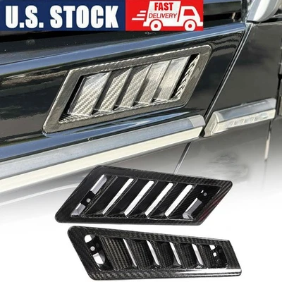 Guardabarros de ventilación lateral de carbono seco para Mercedes Benz G Wagon W463 G55 G63 G65 Foto 1 de 4