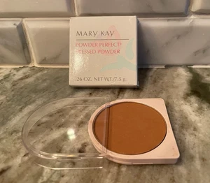 #6253~Mary Kay~Powder Perfect~Pressed Powder~ Bronze ~New in Box - New old Stock - Picture 1 of 2