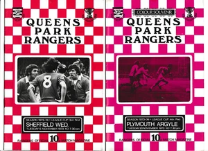 Queens Park Rangers 1973/74 Home League Cup Programmes select from menu - Picture 1 of 3