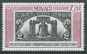 Monaco 1976 Unabhängigkeit der USA Freiheitsglocke 1223 postfrisch - Bild 1 von 1