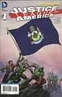 JUSTICE LEAGUE OF AMERICA #1 MAINE FLAG VARIANT COVER GEOFF JOHNS NM 1ST PRINT