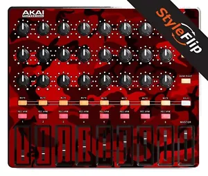 Piel mixta Akai Midi | Rojo camuflaje | Calcomanía protectora | StyleFlip Skins - Imagen 1 de 1