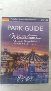 Phantasialand Parkguide / Parkplan Wintersaison 2021, 2022, deutsch, Wintertraum - Bild 1 von 1