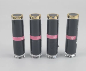 4 PACK REVLON SUPER LUSTROUS GLASS SHINE LIPSTICK 021 SO SLEEK PINK - Picture 1 of 8