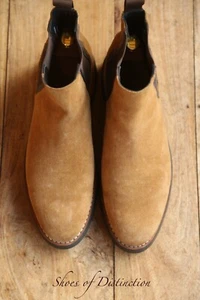 Thursday Boot Co. Brown Suede Chelsea Boots Shoes Men's UK 9 US 10 EU 43 - Picture 1 of 10