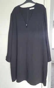 Mango Black Plus Size Dress - Picture 1 of 8