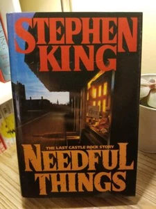 Needful Things by Stephen King 1991 1st Edition Later Printing HB DJ VGC!!! - Imagen 1 de 12