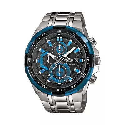 Orologio Uomo CASIO EDIFICE EFR-539D-1A2VUEF Chrono Bracciale Acciaio Blu - Immagine 1 di 4