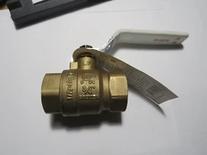 RELIABILT 3/4-in FNPT Brass Ball Valve 600PSI WOG - Picture 1 of 6