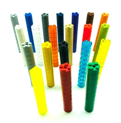 Lego® 3941 Rundsteine 2x2 Transparent grün blau neon grau grün gelb tan braun - Bild 1 von 3