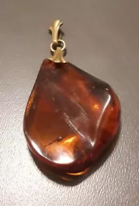 Joli Pendentif En Ambre Antique (J2) - Bild 1 von 6