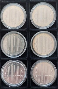 6x 10 Euro Gedenkmünze Deutschland 300 Jahre Fahrenheit Skala 2014 - J - Bild 1 von 6