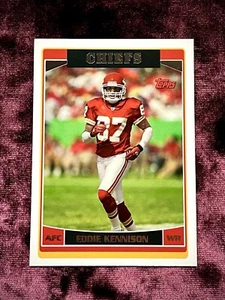 Camiseta Eddie Kennison 2006 Topps #36 como nueva KC Chiefs Legends LSU Xavier Pacheco💙 - Imagen 1 de 2