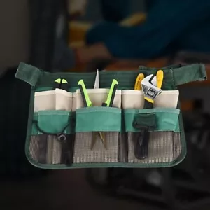 Multifunctional Cleaning Tool Belt With Pockets Adjustable Gardening Tool Bag - Picture 1 of 15
