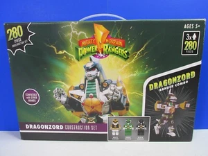 NEW official POWERS RANGERS DRAGONZORD CONSTRUCTION SET TOY 280pc HASBRO figure - Picture 1 of 5