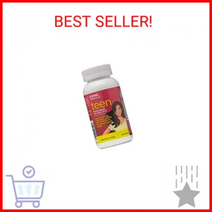 GNC Milestones Teen Multivitamin for Girls 12-17, 120 Caplets, Supports Energy P - Picture 1 of 2