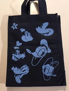 New - Disney Character Tote Bag - Nylon - Mickey Donald Minnie Daisy Goofy Pluto - Picture 1 of 7
