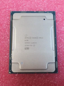 Intel Xeon 20-Core Gold 6230 2,10 GHz Serwer CPU Procesor 27,5MB SRF8W LGA3647 - Zdjęcie 1 z 2