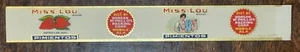 Label Can Miss Lou Dorgan McPhillips Map Mobile Alabama Pimientos 4oz - Picture 1 of 1
