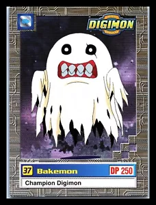 DIGIMON Bakemon #37 SERIES 1 - 1999/2000 BANDAI UPPER DECK - Vintage - Picture 1 of 2