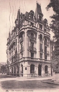 alte AK Ansichtskarte VICHY Hotel LUTETIA gestempelt 1930 - Bild 1 von 1