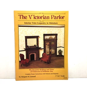 Victorian Parlor Interior Trim Carpentry in Miniature by Margaret M. Leonard - Picture 1 of 9