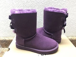 BOTAS UGG BAILEY BOW ESCALA EXÓTICA ANÉMONA PÚRPURA EE. UU. 5 / EU 36 / REINO UNIDO 3.5 - Imagen 1 de 7